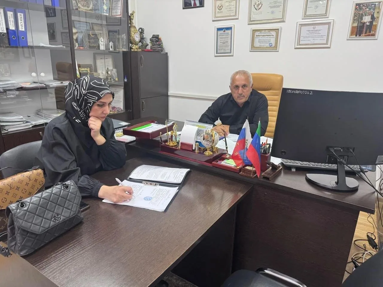 Сотрудники территориального центра занятости Бабаюртовского района провели плановое вые...