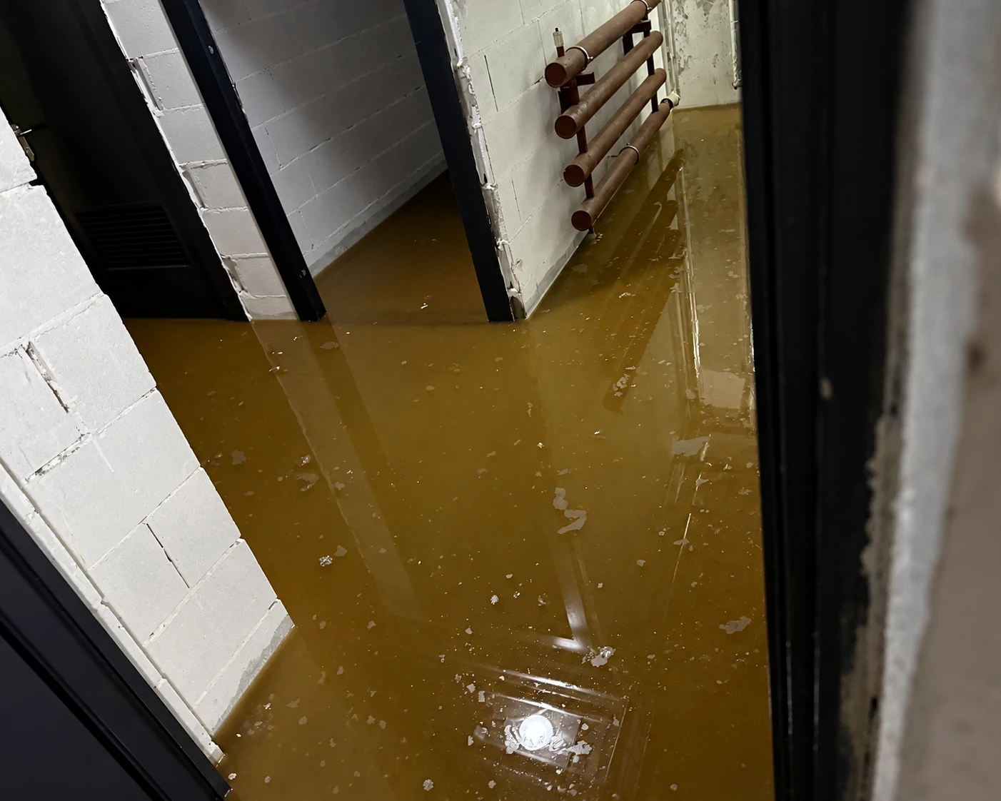 💩 В Парголово канализация затопила жилой комплекс: люди остались без воды, а вещи плав...