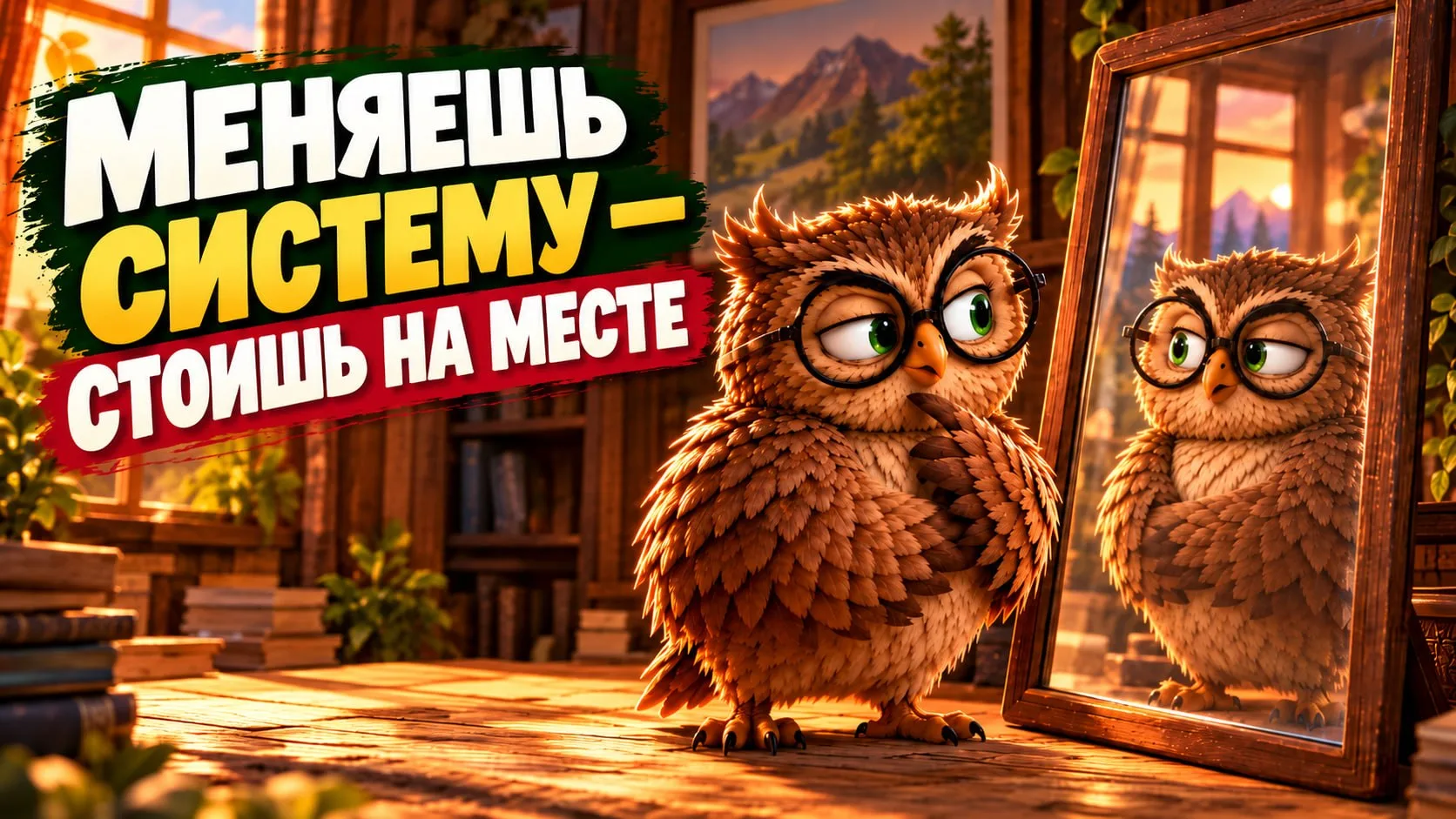 🦉 В январе человек внизу записался в спортзал. Сова это помнит, потому что он целую не...