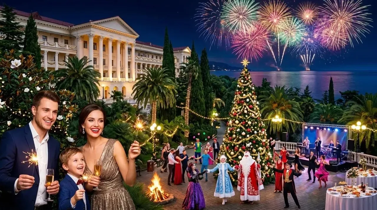 🎄 Новогодний отель в Сочи