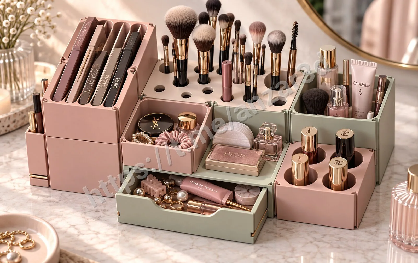 💄 Модульный органайзер для косметики