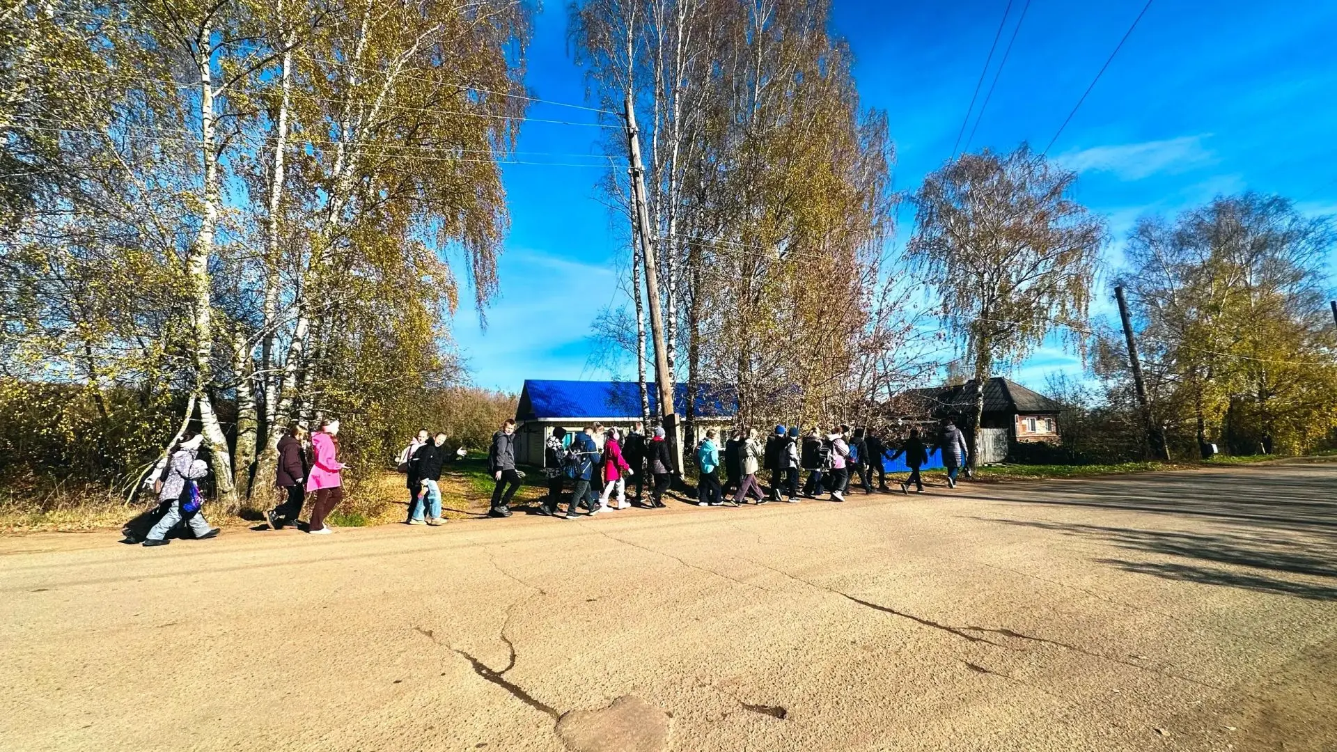 🚜«Орлята» в гостях у большой техники!