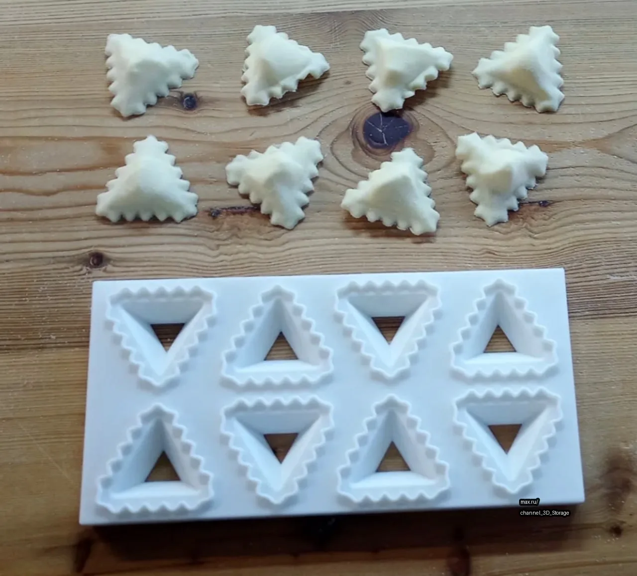 🧩 Треугольные равиоли