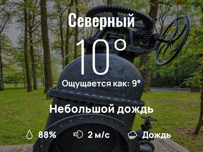 Что с погодой в Северном?