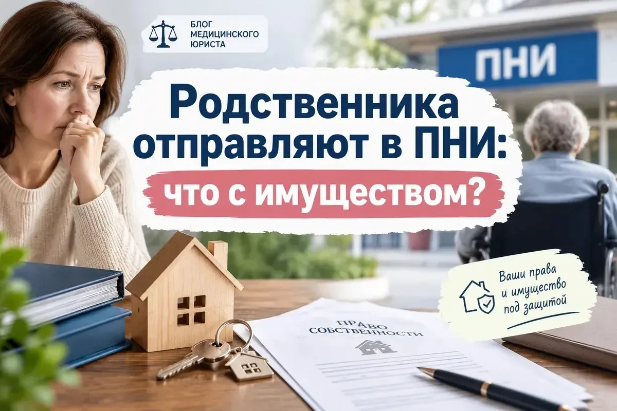 Родственника признали недееспособным и отправляют в ПНИ: что будет с его квартирой и им...
