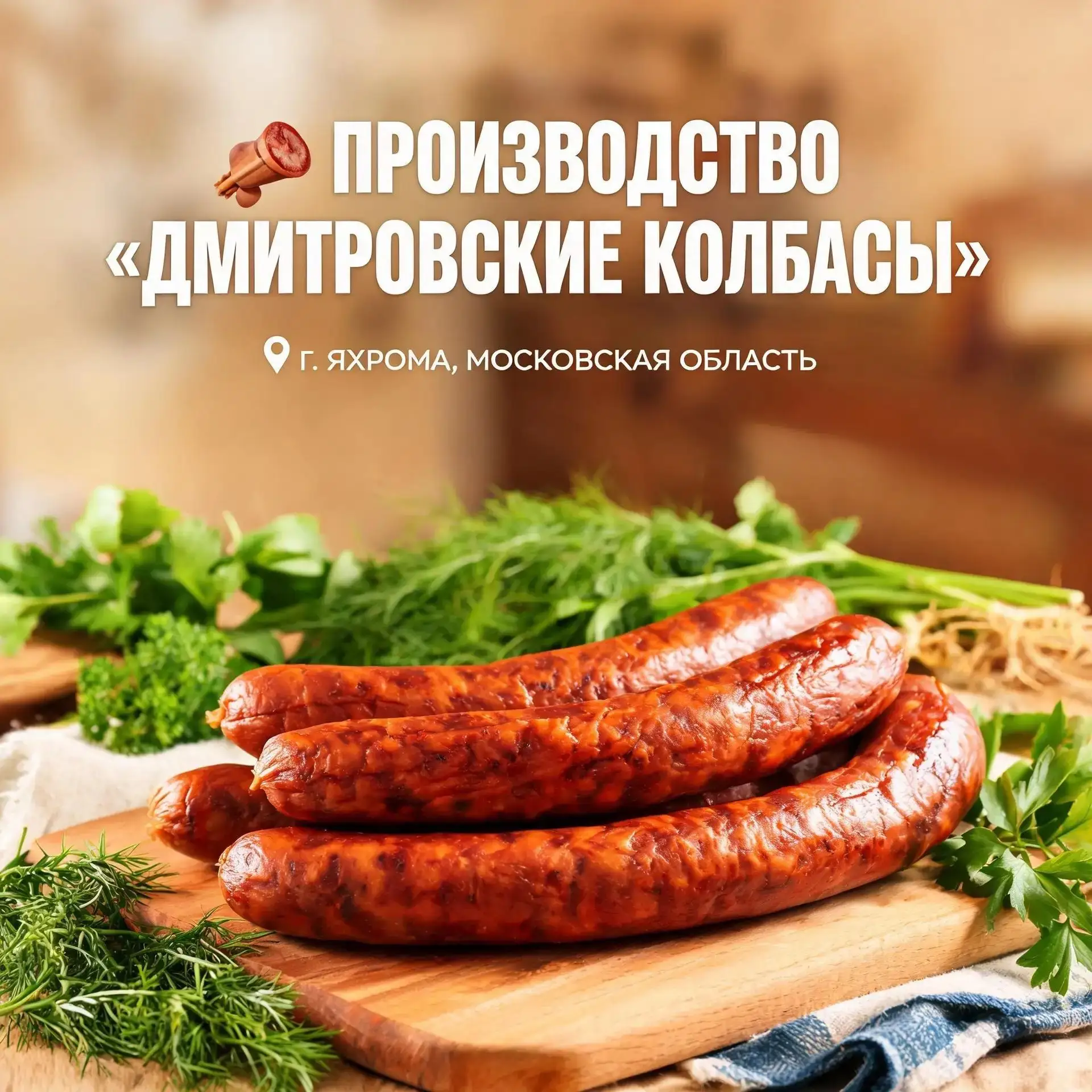 🥓 ПРОИЗВОДСТВО «ДМИТРОВСКИЕ КОЛБАСЫ»