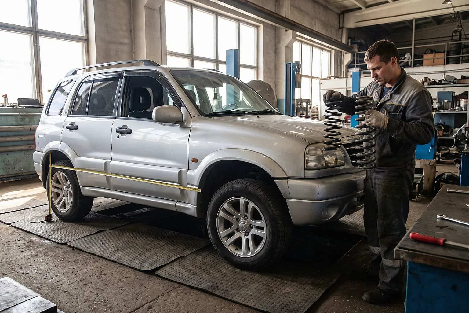 Лифт на Suzuki Grand Vitara: почему «50 мм с коробки» часто не подходит