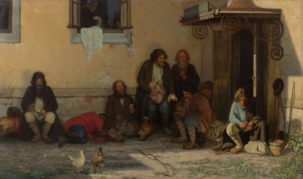 🖼️ «Земство обедает», 1872