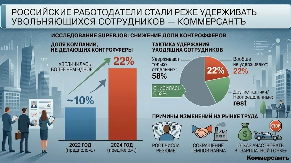 Контрофферы становятся редкостью