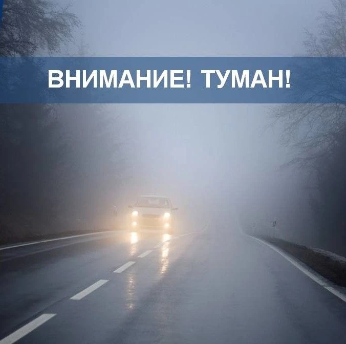 ⚠️ Оперативное предупреждение: туман в Ивановской области
