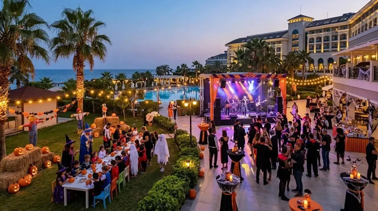 🎃 Хеллоуин в Rixos в 🇹🇷Турции