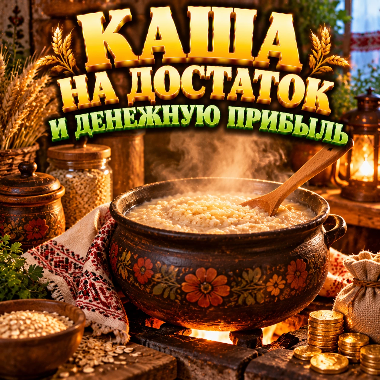 🥣 КАША НА ДОСТАТОК И ДЕНЕЖНУЮ ПРИБЫЛЬ