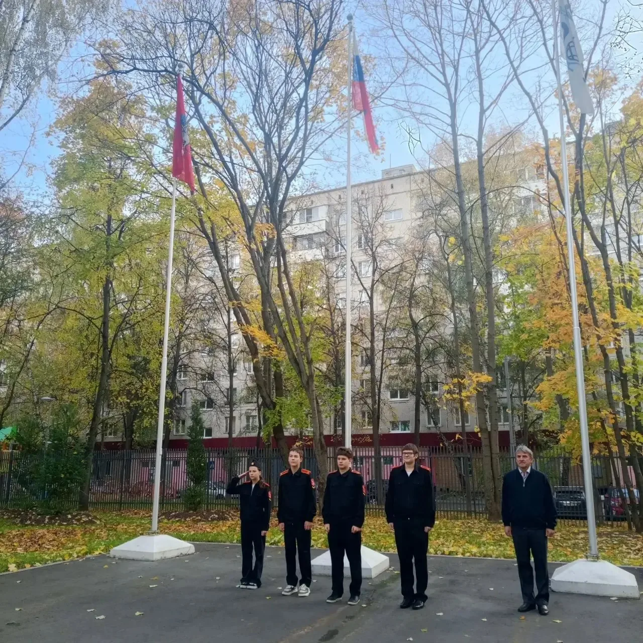 🇷🇺 Церемония поднятия Государственного флага Российской Федерации