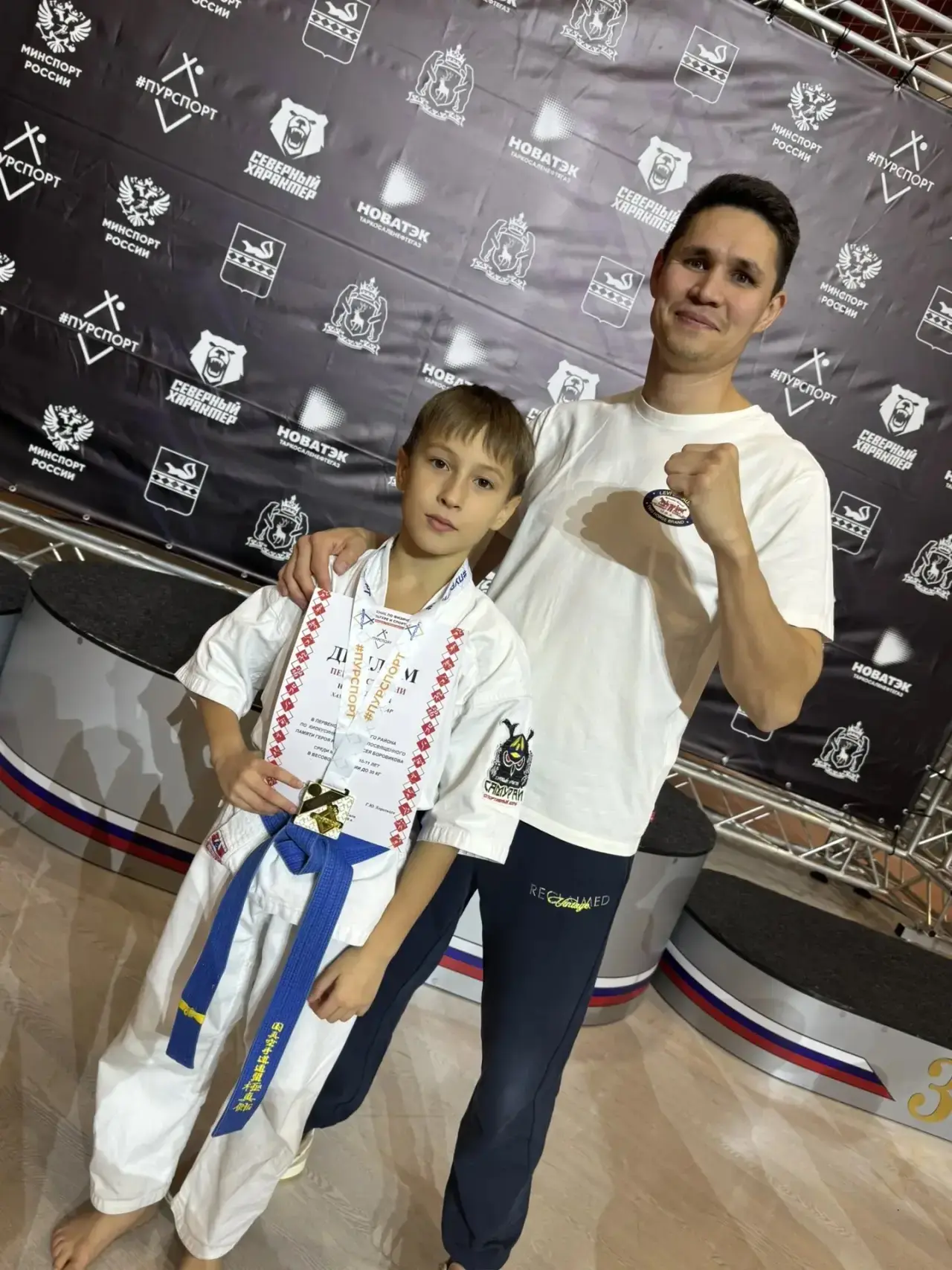 🏆🥇 Прокадет 4 «Б» класса Хаматдинов Ильдар занял 1 место в Первенстве Пуровского райо...