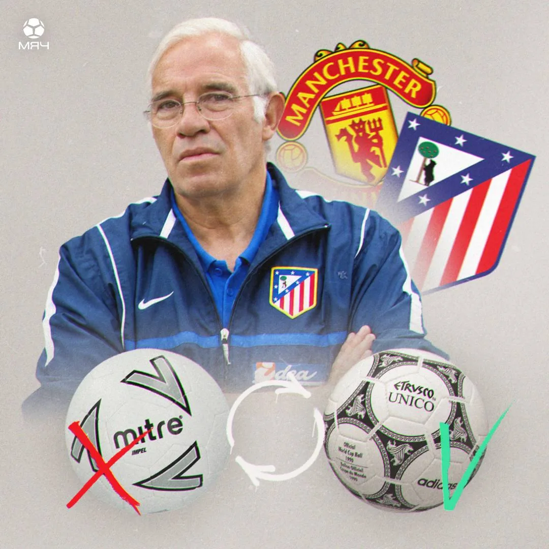 ⚽️ Тренер «Атлетико» требовал заменить мяч перед матчем с «МЮ». Зачем?