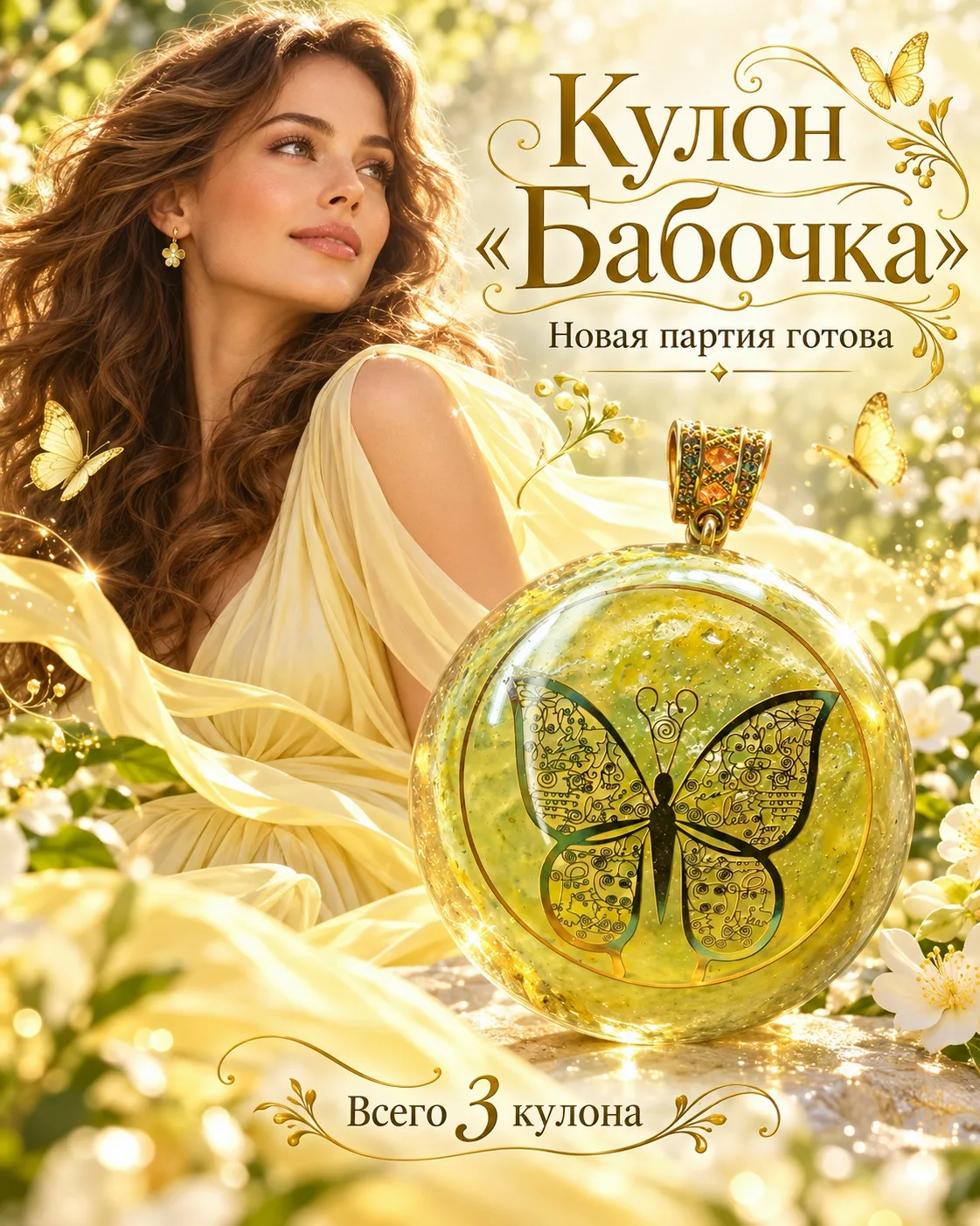 🦋 «А как же женское здоровье?» Важное прояснение по кулону «Бабочка» и новая партия!