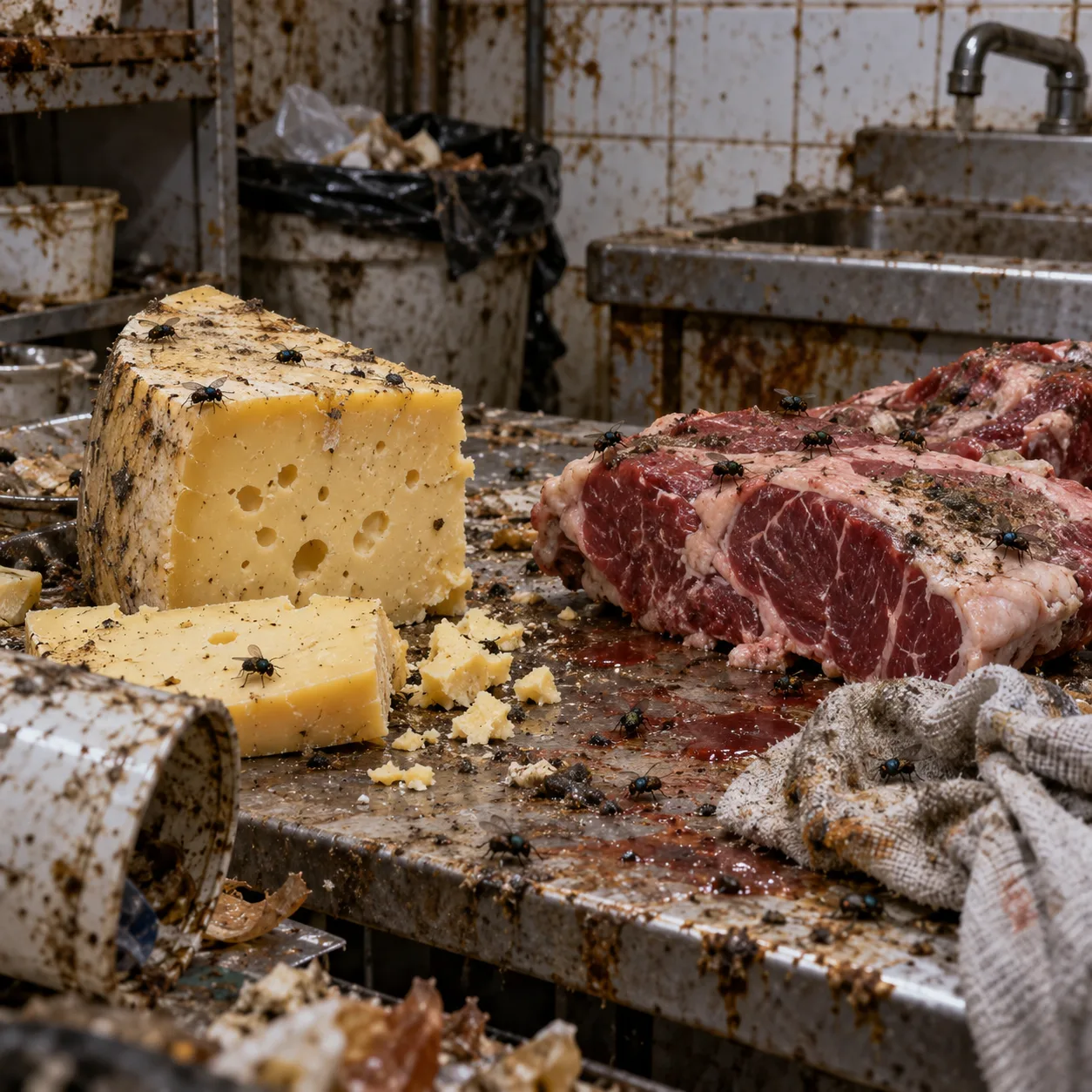 🧀🥩🤮Владимирских производителей сыра и мяса уличили в антисанитарии