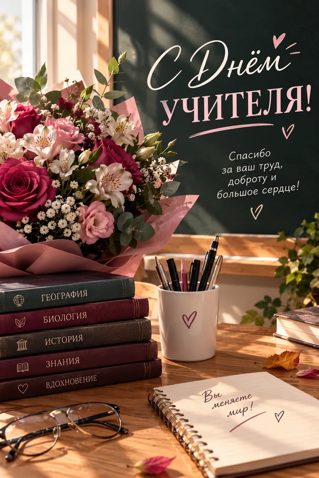 Дорогие учителя и педагоги!