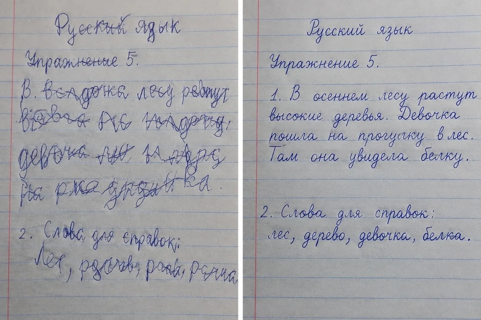 📕Когда учитель не может разобрать, что написал ребёнок — и оценка снижается  не из‑за ...