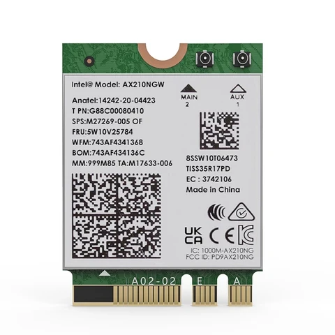 WAVLINK Wi-Fi 6E адаптер на Intel AX210