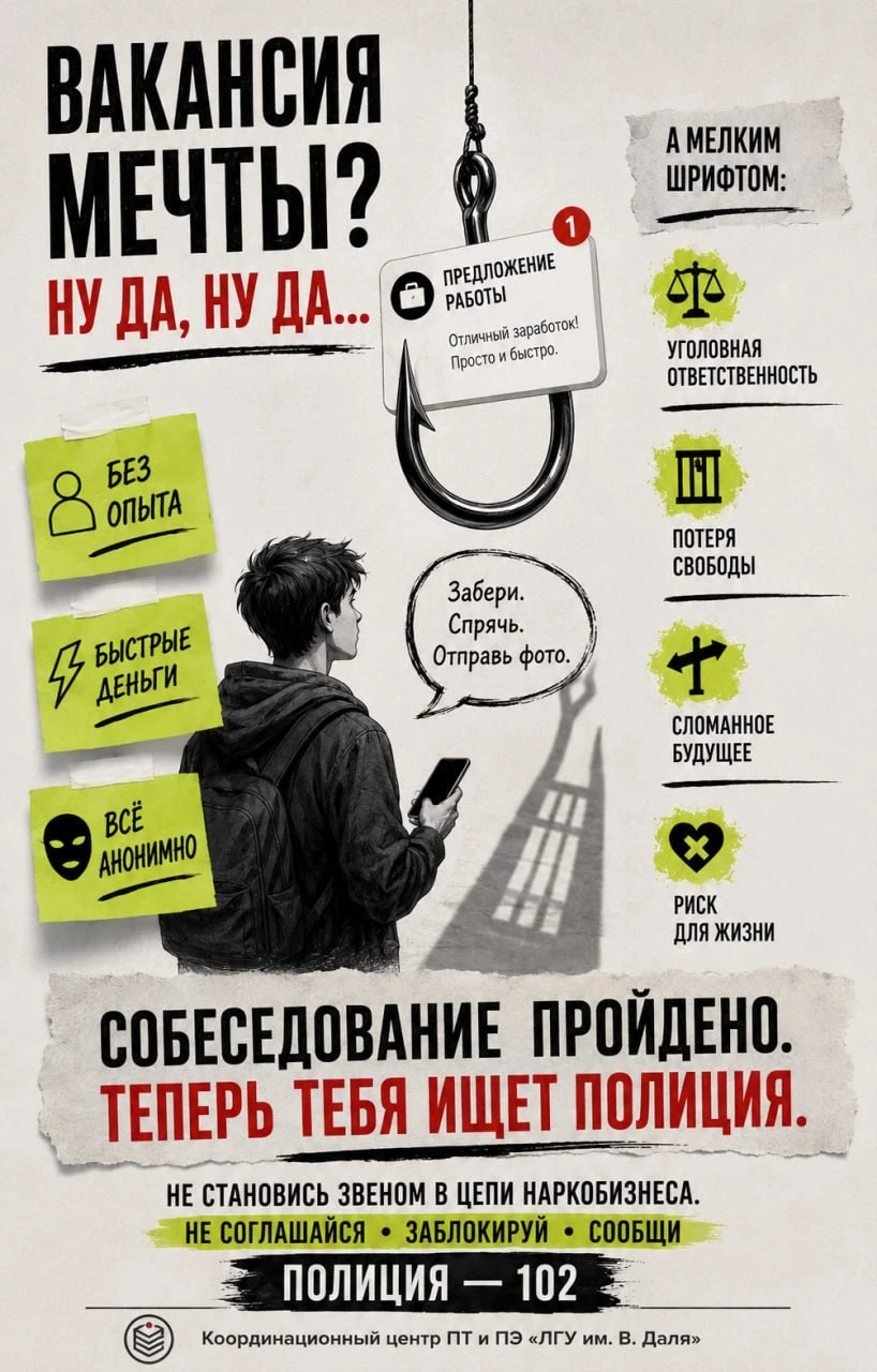 ◾️ «Мифы и реальность»: «Лёгкие деньги» в наркобизнесе