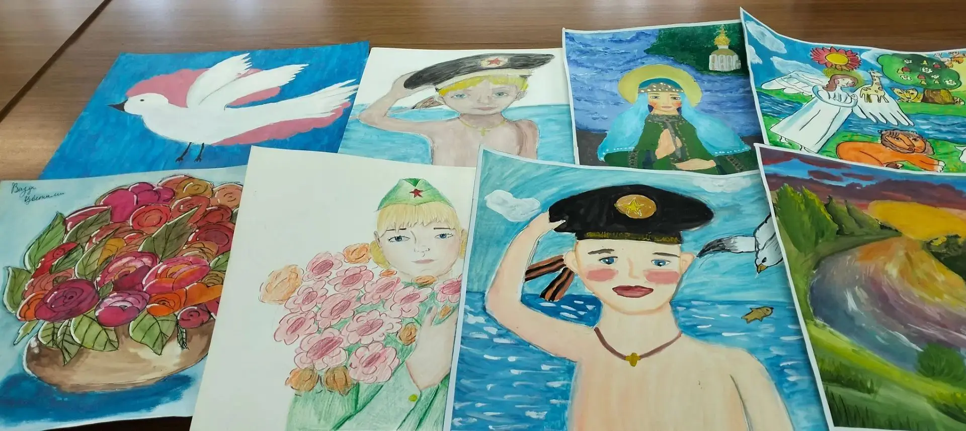 🎉 В нашей школе прошёл конкурс рисунков «Красота Божьего мира»! 🎨