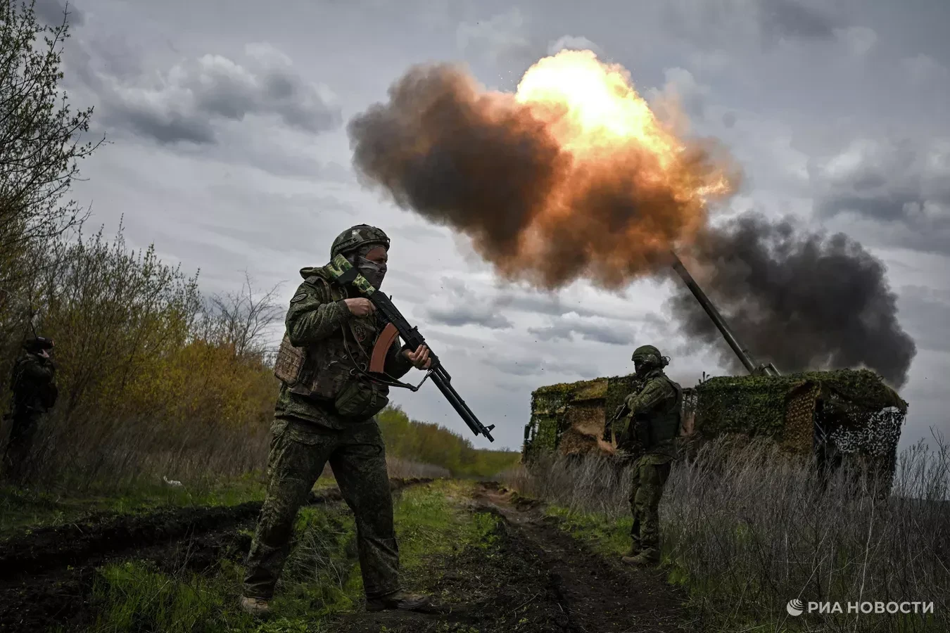 Российские войска уничтожили пункт временной дислокации украинских разведчиков в селе Б...