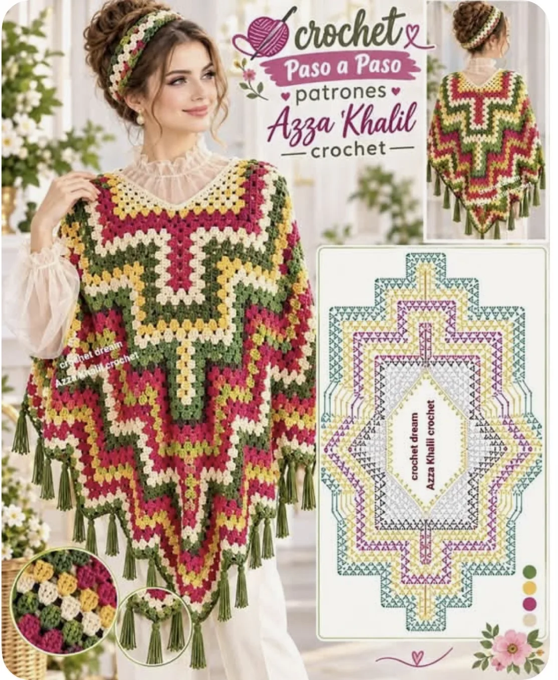 Шикарное нарядное пончо