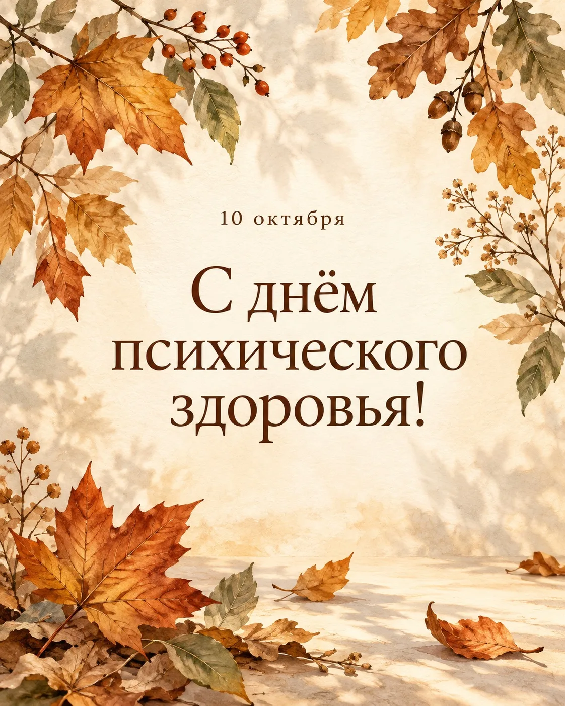 С днём психического здоровья!