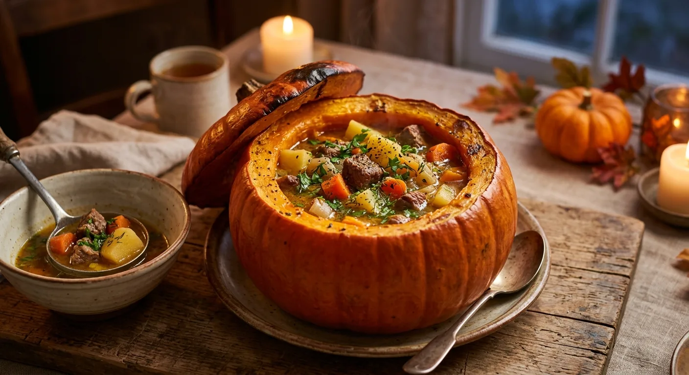 🎃 Жаркое в тыкве