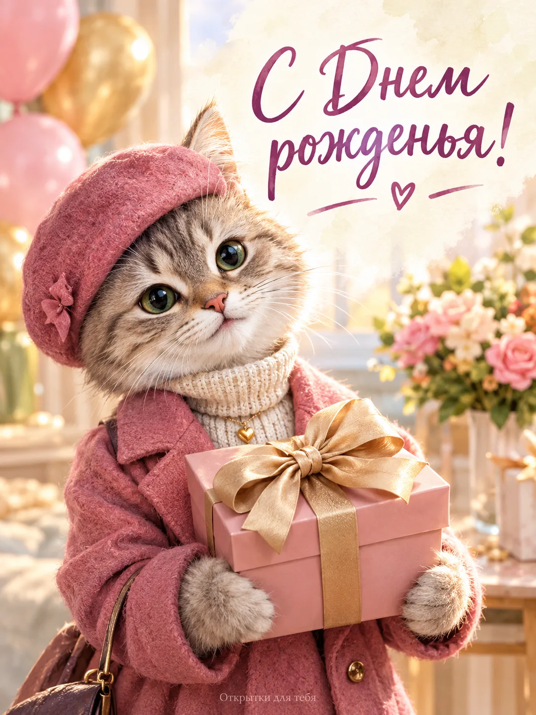 ОТКРЫТКА ДЛЯ ТЕБЯ⁠💌