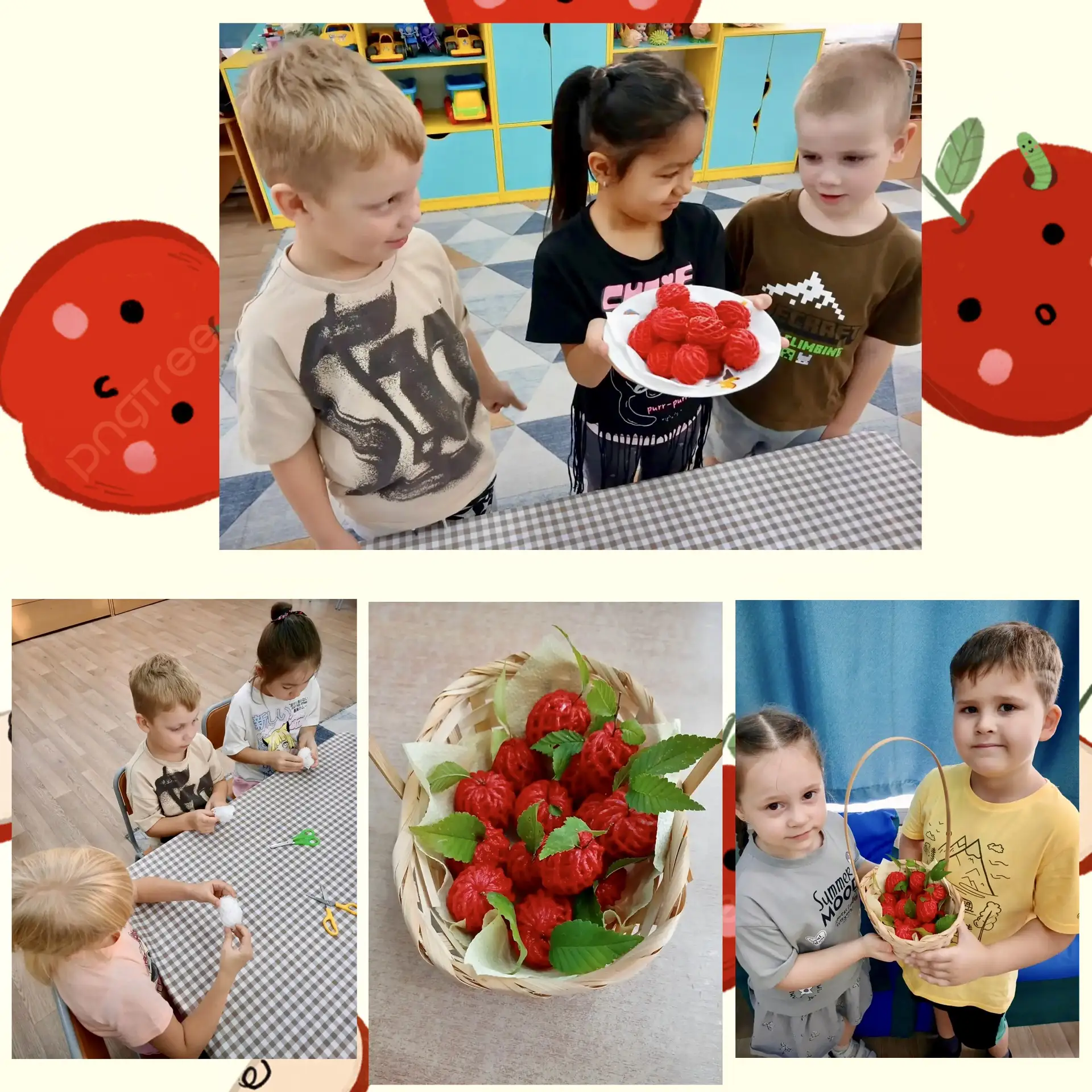 🤩В подготовительной группе №9 сегодня был день творчества и экологии! Мы нашли отлично...