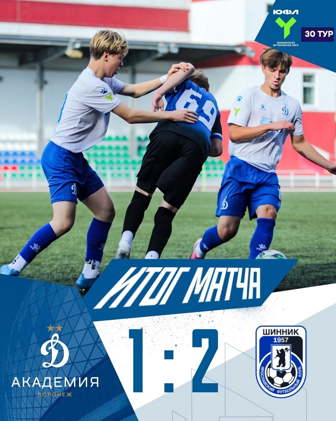 🏆ЮФЛ Центр, U-15 /30-й тур. г. Нововоронеж.