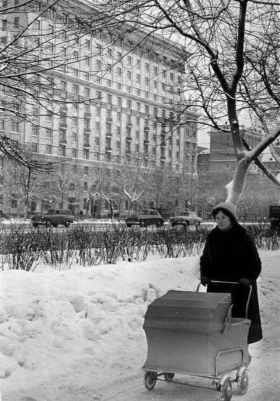 19 декабря 1961 года на Ленинградском проспекте. Жительница Елена Соколова вспоминает: