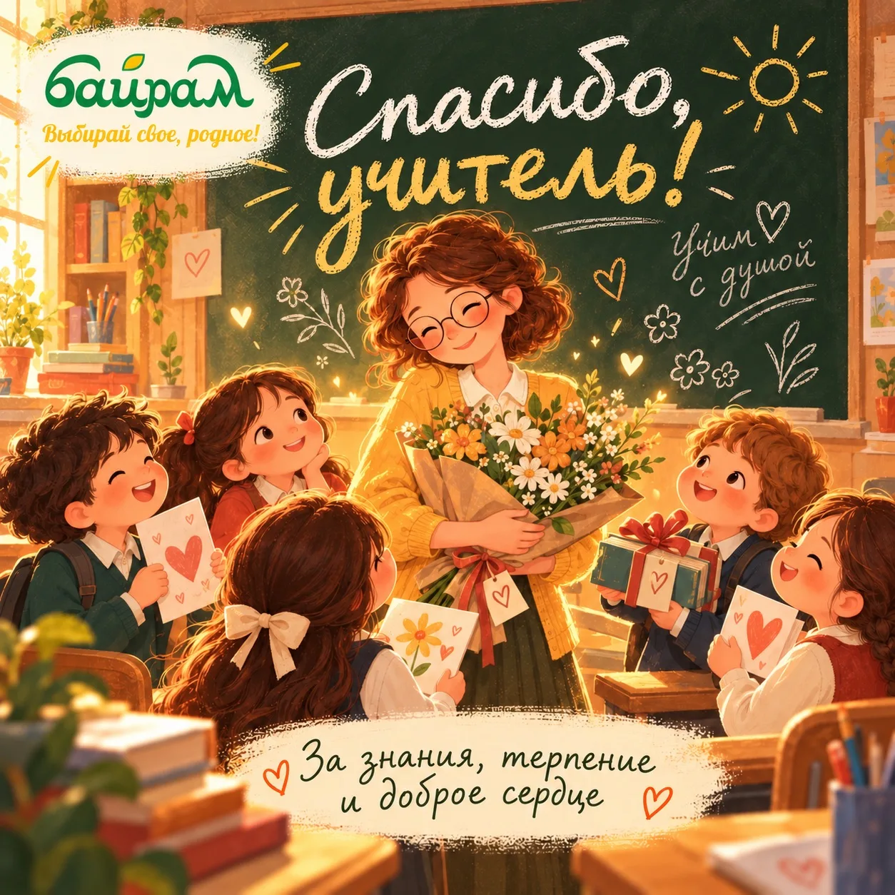 С Днём учителя! 🍎📚