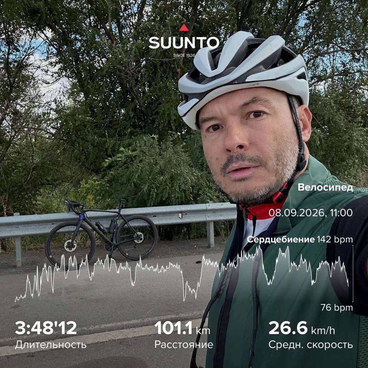 🚴‍♂Незримое дыхание осени🍂🍁