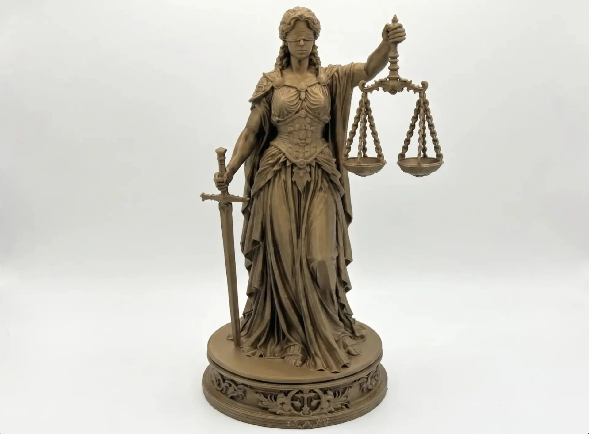 Правосудие 3D модель STL