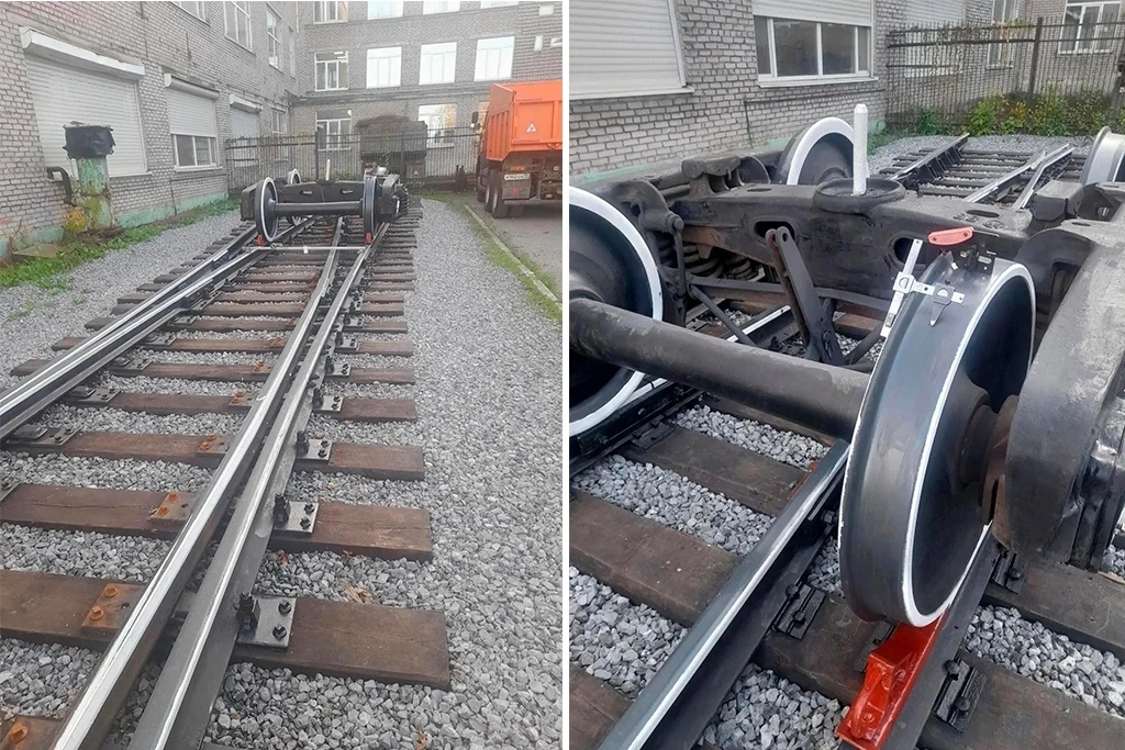 В Череповце открыли тренировочную железную дорогу для студентов.