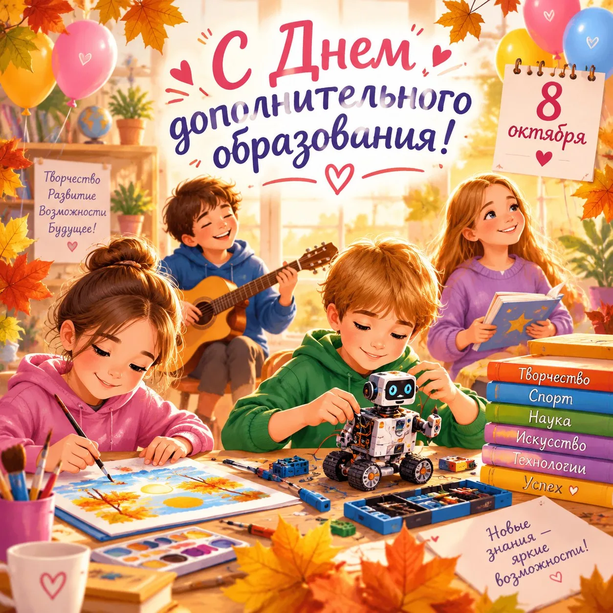 🎉 С Днем дополнительного образования! 🎉