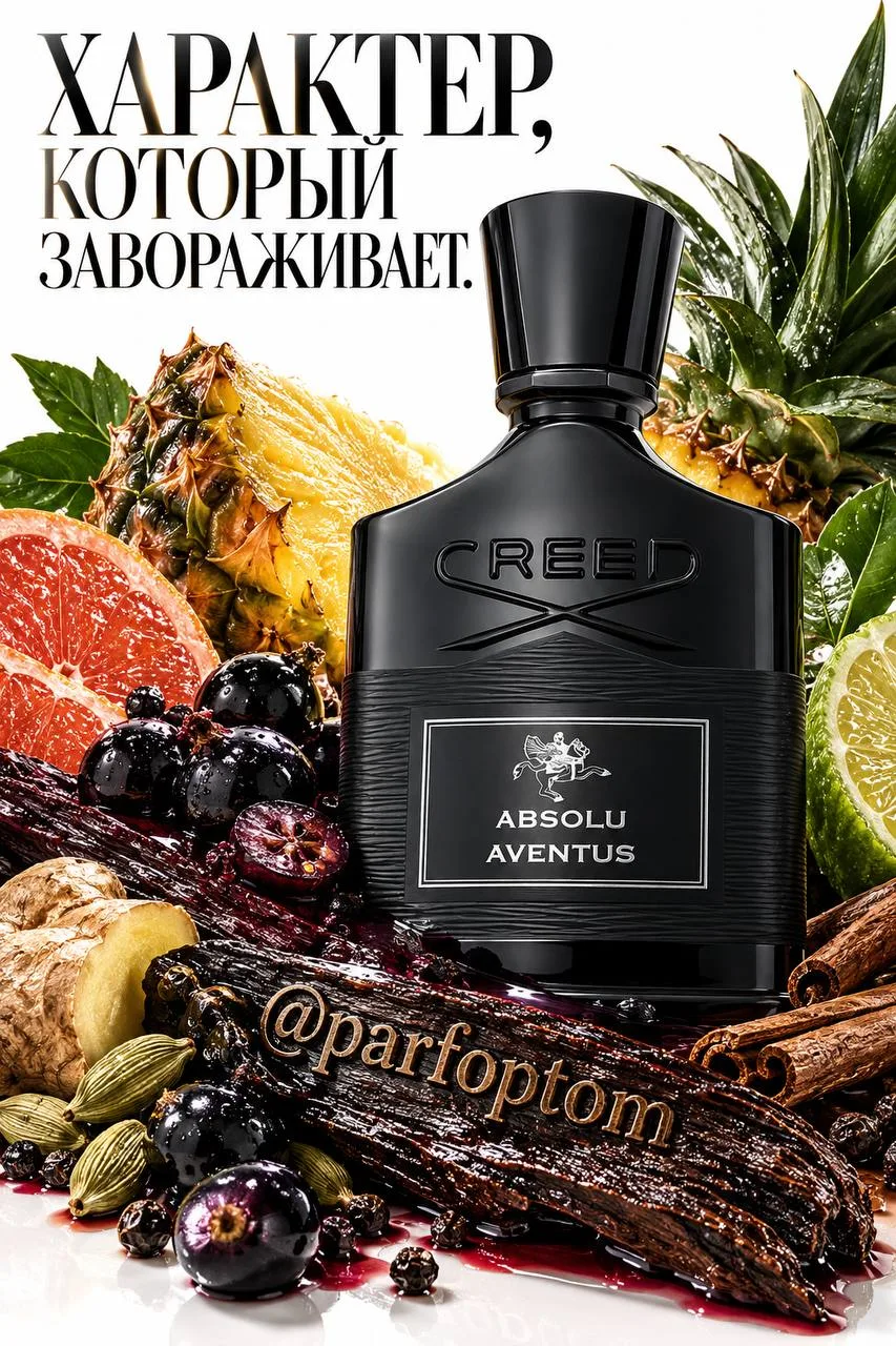 Absolu Aventus Creed 2025 — ананас, чёрная смородина и пряный характер без тормозов. 🍍🔥