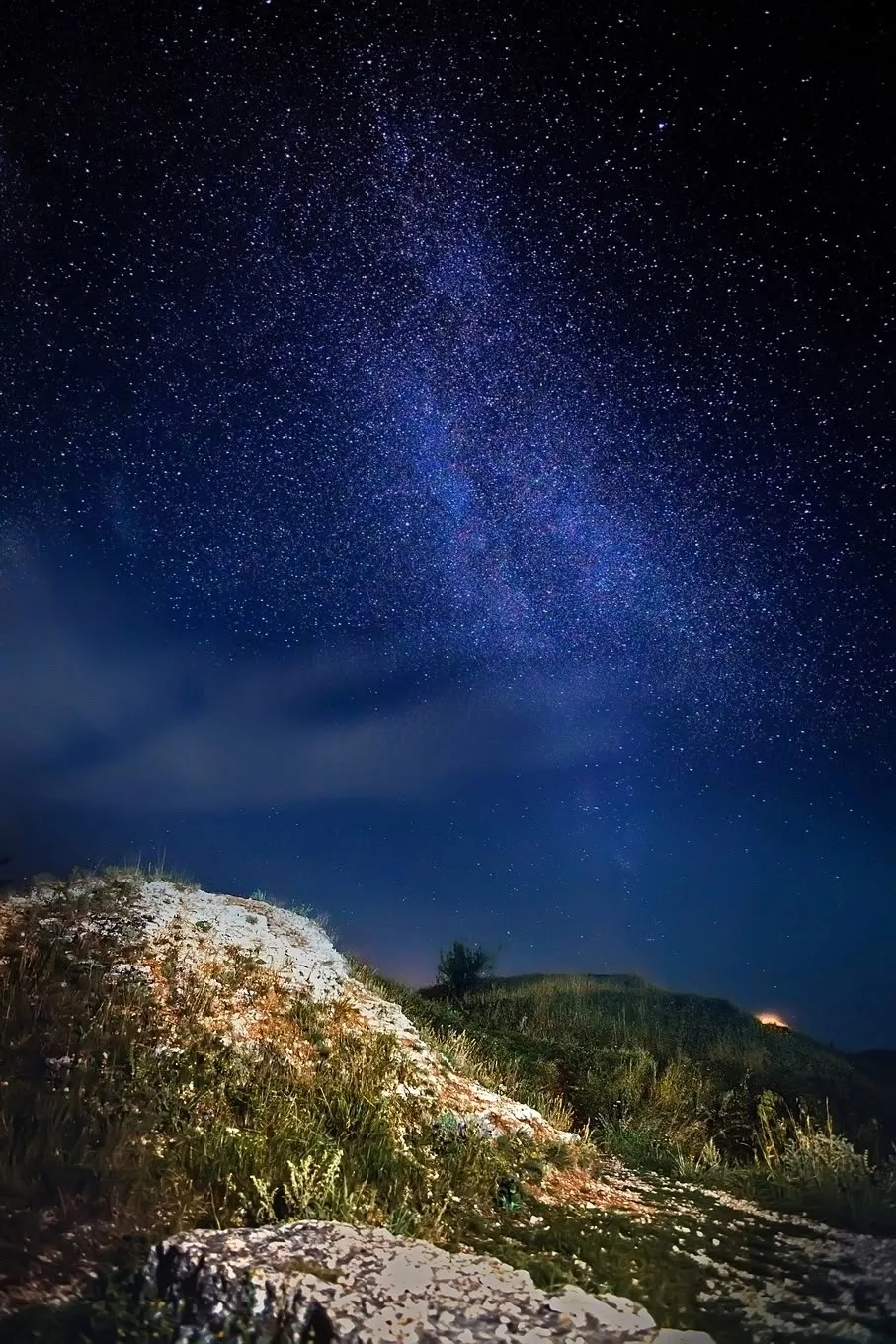 Млечный путь на Воргольских скалах.🌌