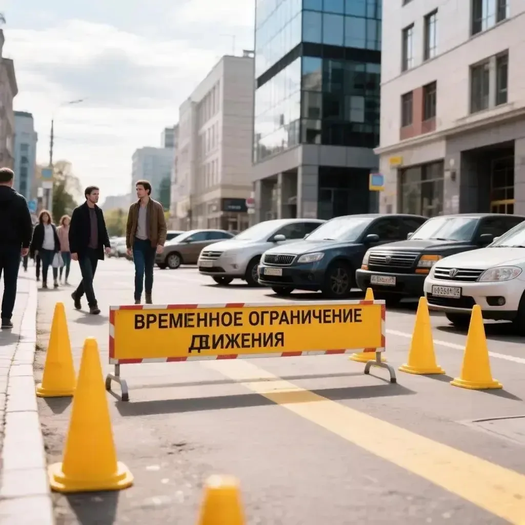 ⚠️ Введены временные ограничения движения транспорта в Кировском районе