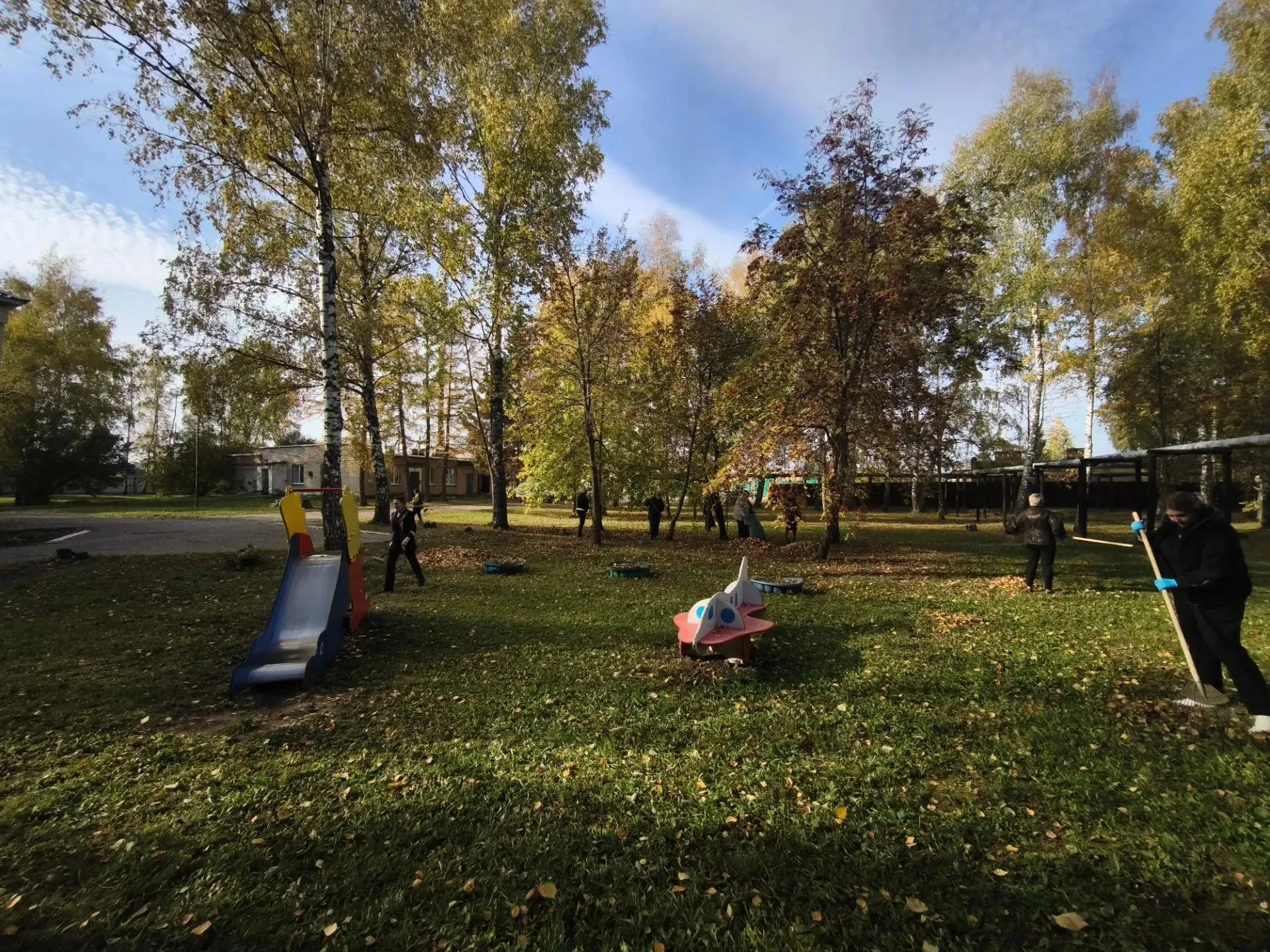 🍂Традиционный осенний субботник!