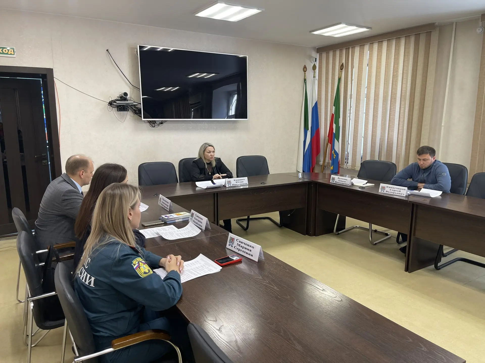 В администрации Хабаровского района прошло внеочередное совещание по комплексной безопа...