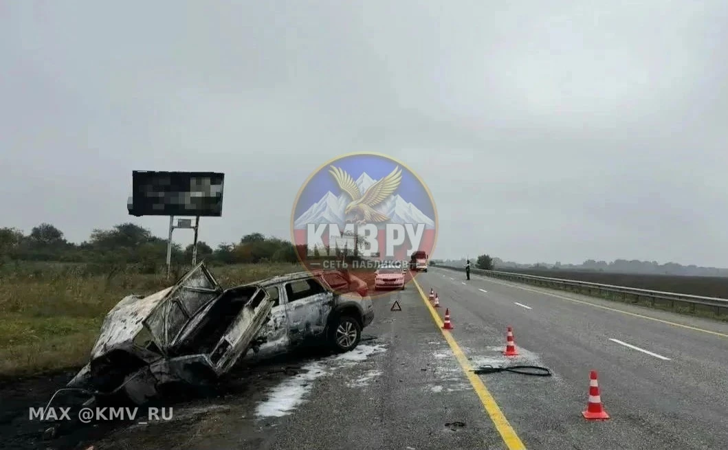 Двое парней погибли сегодня утром в ДТП в Георгиевском округе.