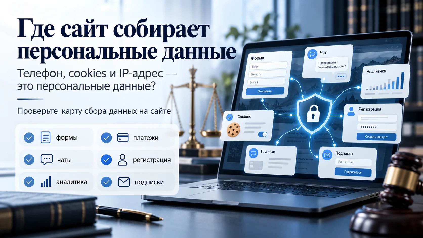 Где ваш сайт собирает персональные данные — и точно ли вы знаете обо всех точках сбора?