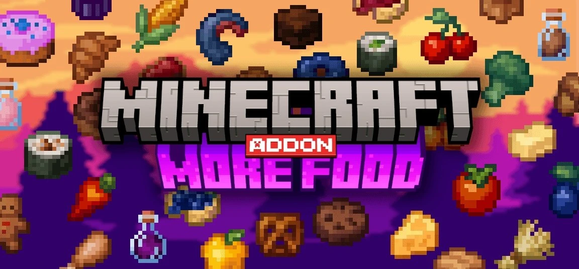 Food Expansion 200+ Foods — аддон добавляет в игру более 200 новых продуктов питания, р...
