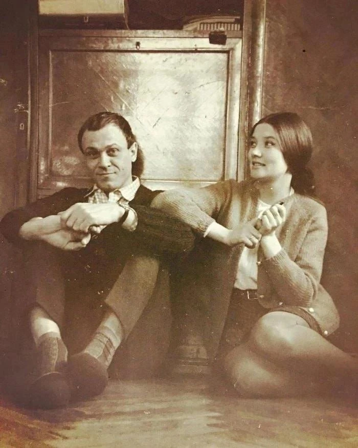 📸 Владимир Меньшов и Вера Алентова, 1969 год