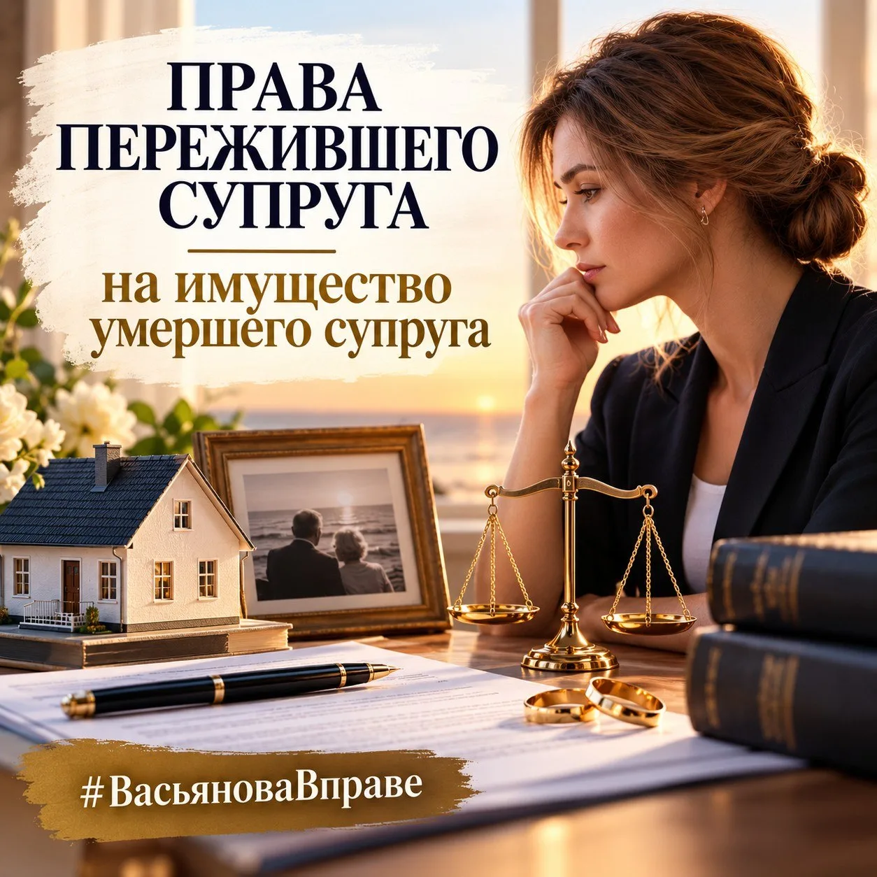 Права пережившего супруга на имущество умершего супруга ⚖️💍