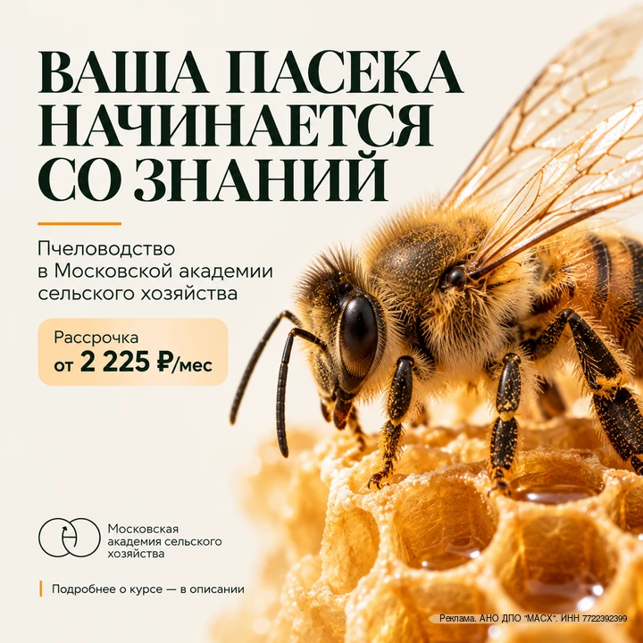 Пока активные работы на пасеке завершаются, можно посвятить время знаниям, которые приг...